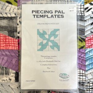Piecing Pal Templates - Drunkard's Path Set